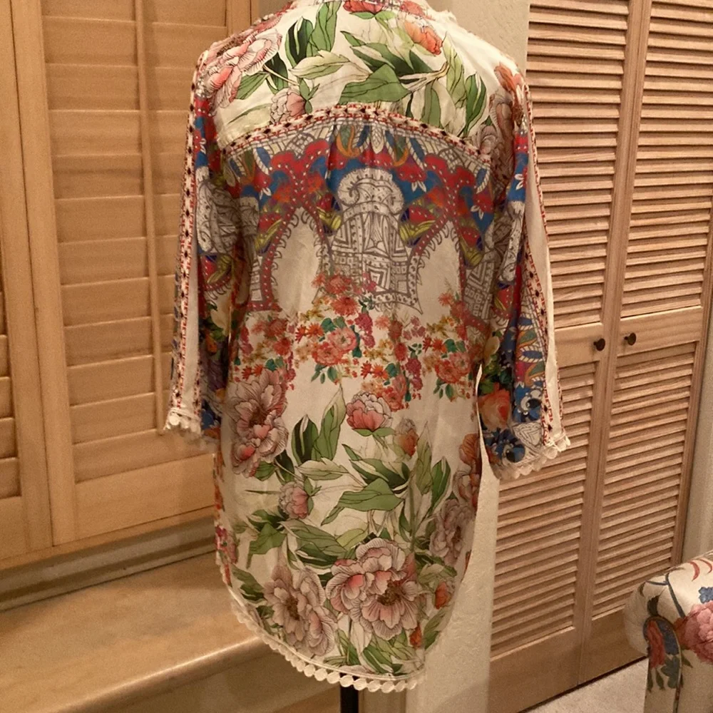 Johnny Was tunic - Picture 4 of 6